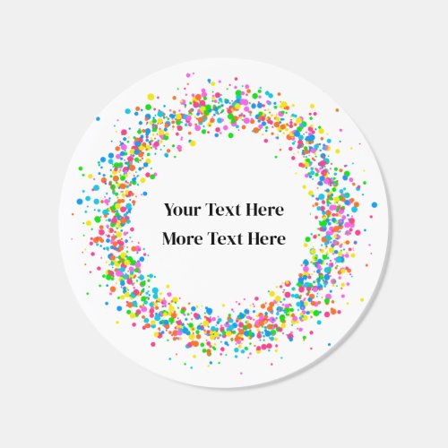 Trendy Colorful Simple Business Sticker Labels