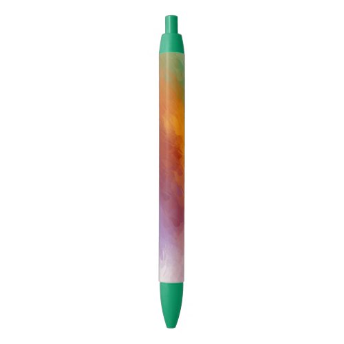 Trendy Colorful Template Modern Rainbow Colors Blue Ink Pen