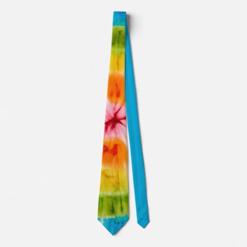 Trendy Colorful Tie_Dye Neck Tie