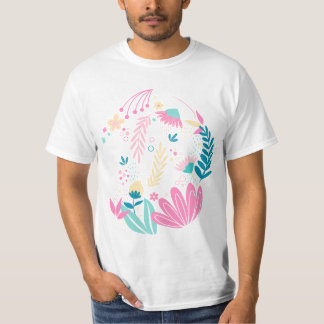 Trendy Colorful Wildflowers Gift T-Shirt