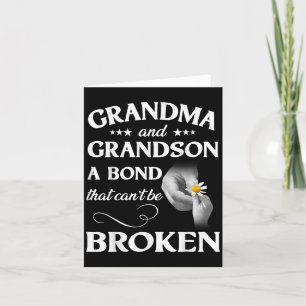 Trendy Coloring Grandma And Grandson A Bond That C Card