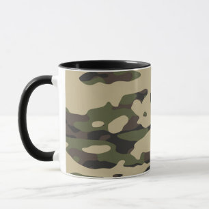 Trendy Colors Camouflage Abstract Pattern Mug