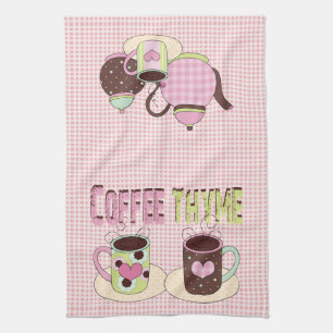 Trendy Colors Coffee Time Kitchen Towel