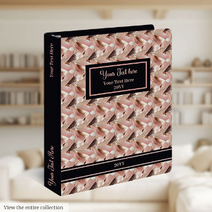 Trendy Colors Memory Binder Rose Gold & Black