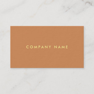 Trendy Colors Professional Elegant Simple Design Business Card