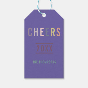 Trendy Colorways 2018 Holiday Gift Tags