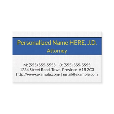 Trendy & Contemporary Attorney Business Card Trendy & Contemporary Attorney Business Card