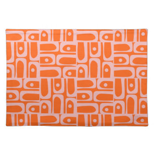 Trendy Contemporary Modern Geometric Piquet Cloth Placemat