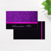 Trendy Contemporary Modern Purple Girly Glitter (Desk)