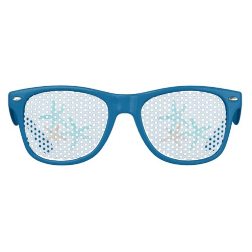 Trendy Cool Blue Sea Star Kids Sunglasses