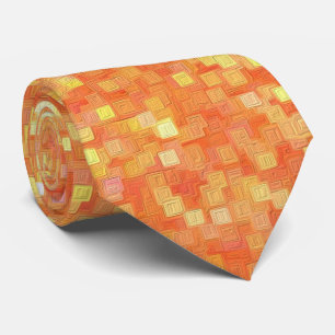 Trendy Cool Chic Unique Abstract Patterns Neck Tie