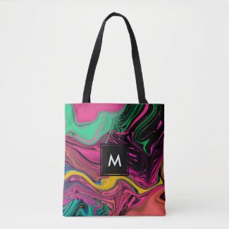 Trendy Cool Colourful Tote Bag
