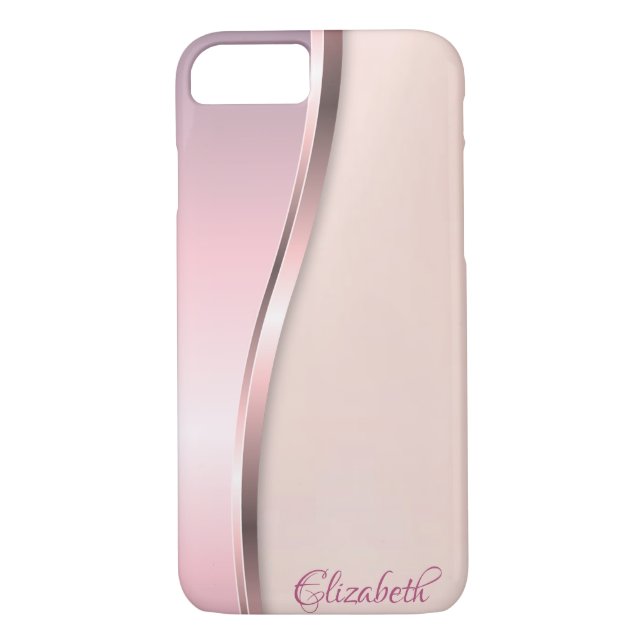 Trendy Cool Girly - Personalized Case-Mate iPhone Case (Back)