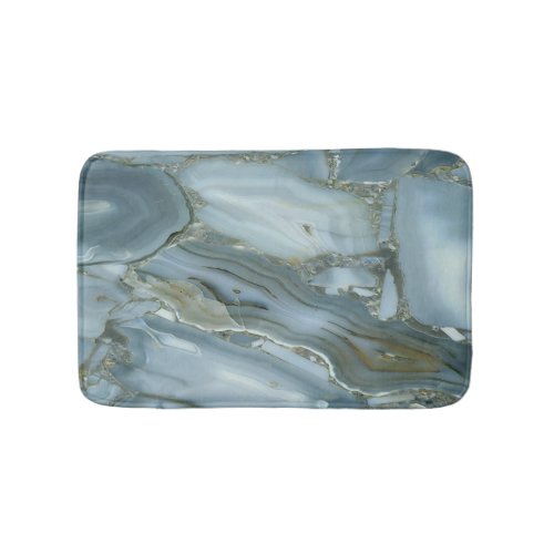 Trendy Cool Marble Pattern Bath Mat