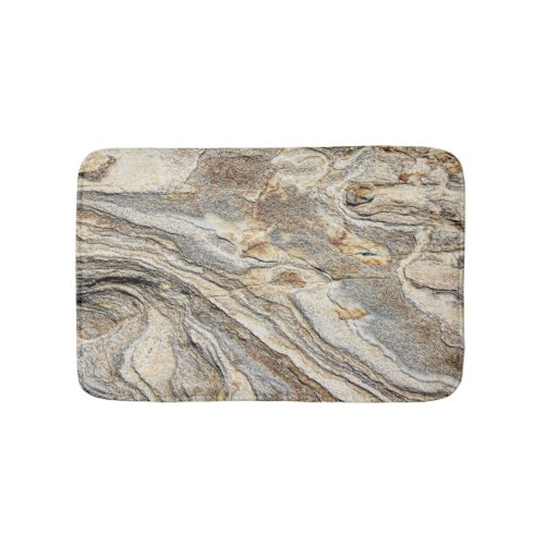 Trendy Cool Marble Pattern Bath Mat