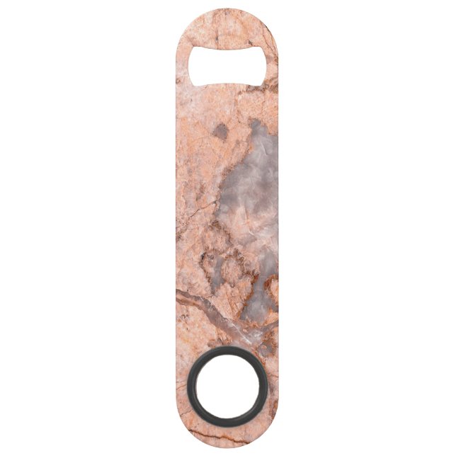 Trendy Cool Marble Stone Texture Bar Key (Front)