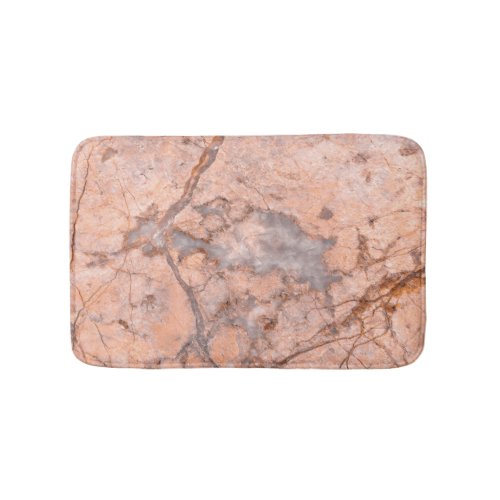 Trendy Cool Marble Stone Texture Bath Mat
