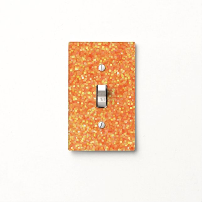 Trendy Cool Modern Unique Abstract Patterns Light Switch Cover (In Situ)