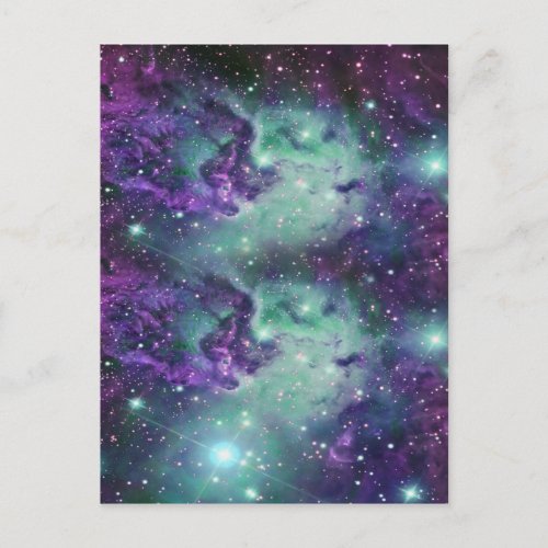 Trendy Cool Sparkly New Nebula Design Postcard
