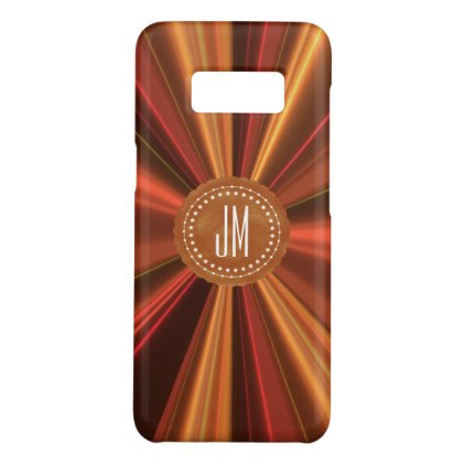 Trendy Copper Red Fractal Case-Mate Samsung Galaxy S8 Case