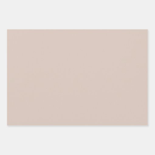 Trendy Country Rustic Brown Solid Color Wrapping Paper Sheets Zazzle