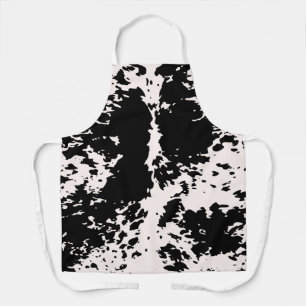 Trendy Country Western Cow Pattern Apron