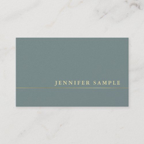 Trendy Creative Stylish Pearl Finish Modern Luxury Business Card