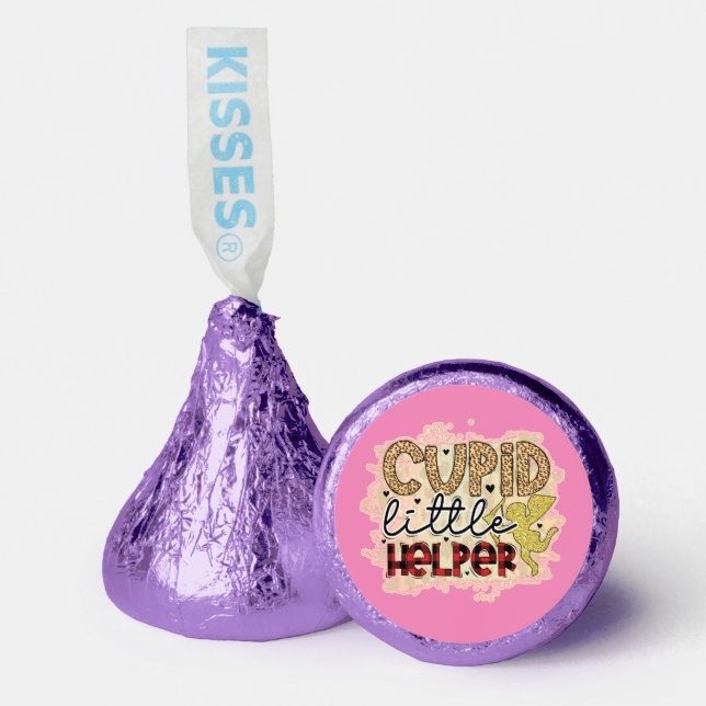 Trendy Cupid Valentines Day Hershey®'s Kisses® (Front)