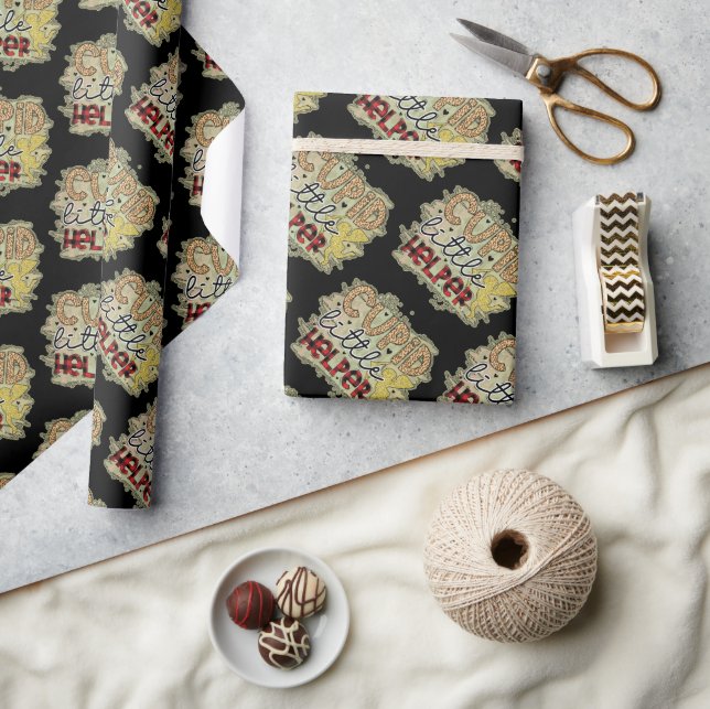 Trendy Cupid Valentines Day Wrapping Paper (Crafts)