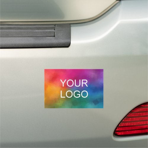 Trendy Custom Business Logo Modern Template Car Magnet