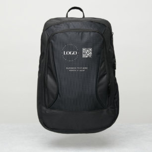 Trendy Custom Business Logo QR Code Promotional Port Authority® Backpack