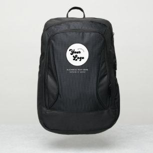 Trendy Custom Business Logo & Text Promotional Port Authority® Backpack