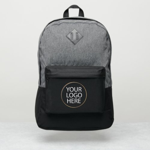 Trendy Custom Company Logo _ Business Professional Port Authority Backpack