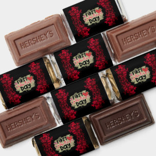 Trendy Customize First Valentines Day Hershey's Miniatures