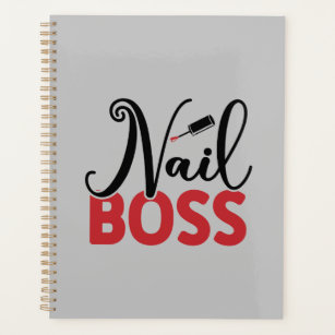 Trendy Cute Nail Boss Nail Salon Planner