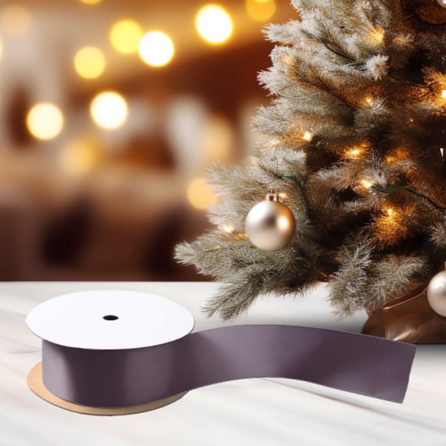 Trendy Dark Dusky Violet - Satin Ribbon (Creator Uploaded)
