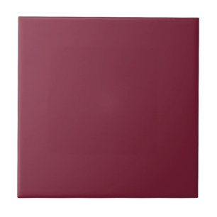 Trendy Dark Magenta - Ceramic Tile