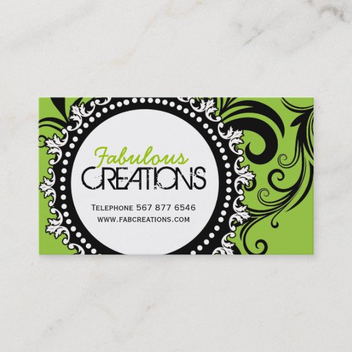 Customizable TRENDY DESIGNER BUSINESS CARDS