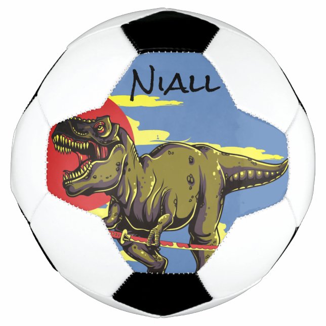 Trendy Dinosaur    Soccer Ball (Front)