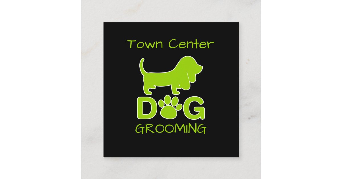 Trendy Dog Grooming Appointment Business Cards Zazzle