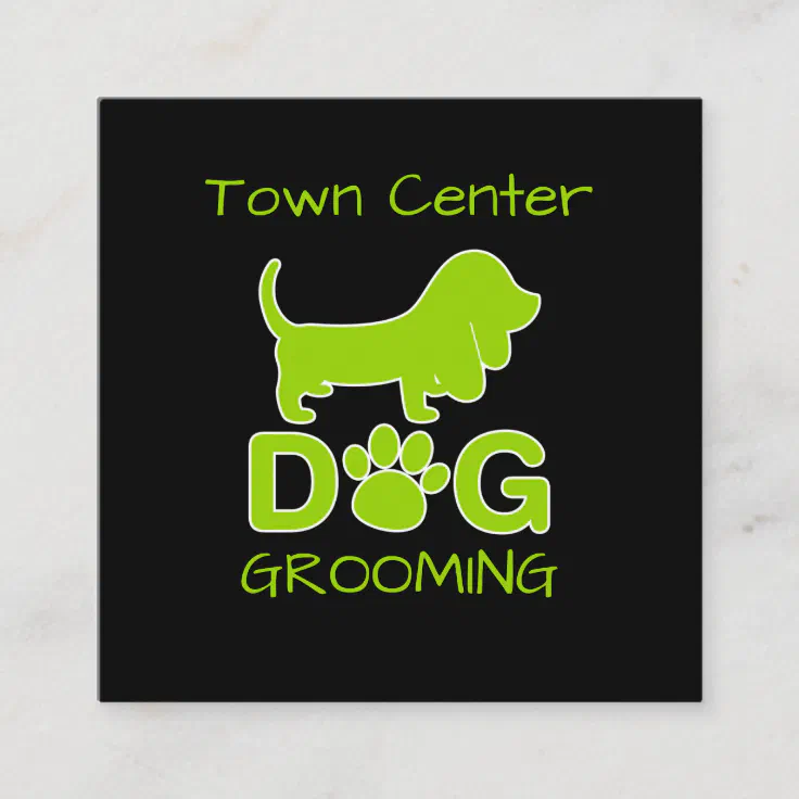 Trendy Dog Grooming Appointment Business Cards Zazzle