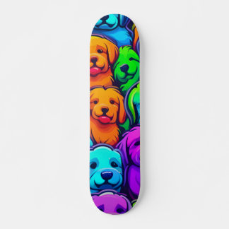 Trendy dog Pattern for Pet Lovers Skateboard