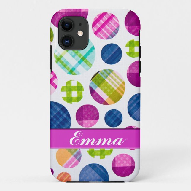 Trendy Dots Case-Mate iPhone Case (Back)