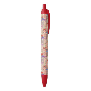 Trendy Dressed Llama Pattern Pen