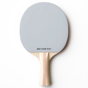 Trendy Dusty Bluish Gray - Custom Ping Pong Paddle