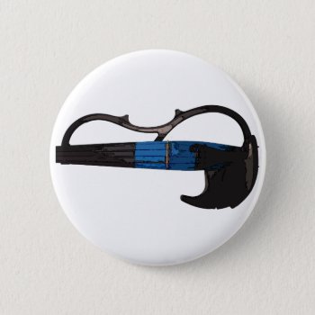 Trendy Electric Violin Button by stringsavvy at Zazzle