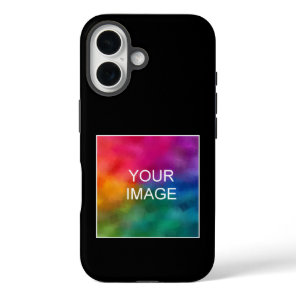 Trendy Elegant Modern Minimalist Template Tough iPhone 16 Case