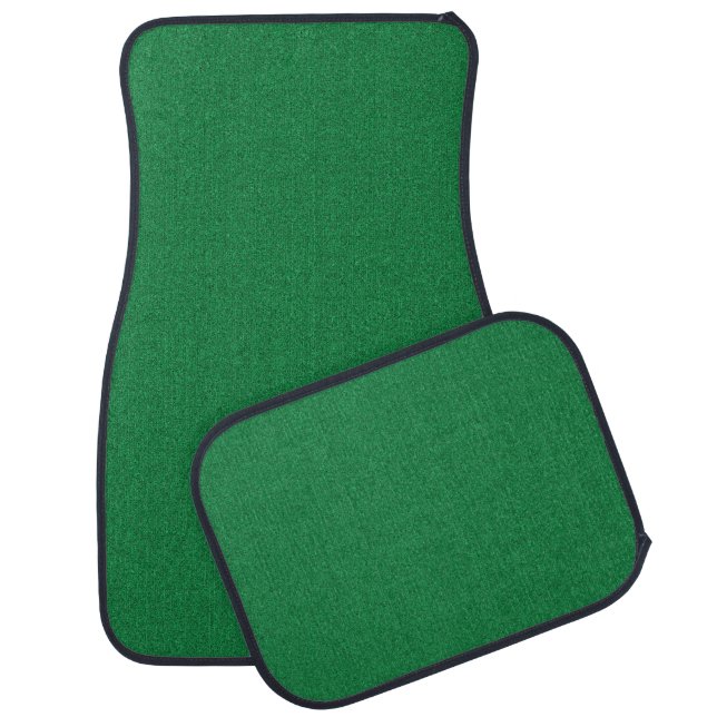 Trendy Elegant Modern Template Grass Look Best Car Floor Mat (Set)