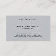 Trendy Elegant Simple Template Professional Modern Business Card at Zazzle