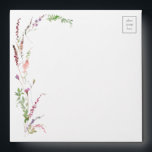 Trendy Elegant Wildflower Floral Wedding Envelope<br><div class="desc">Make your wedding even more special with these Trendy Elegant Wildflower Floral Wedding Envelopes! Featuring a casual, beautiful arrangement of lilac lavender, blush pink, yellow and blue wildflowers and botanical greenery for a truly stunning look. Whether you are planning an outdoor garden ceremony or an indoor wedding reception, these square...</div>
